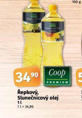 Coop Řepkový olej nabídka