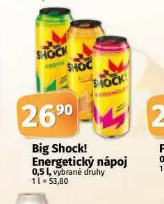 Coop Big shock energy drink nabídka