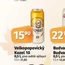 Coop Pivo velkopopovický kozel nabídka
