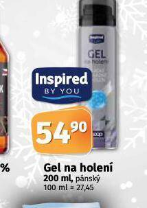 Coop Gel na holení nabídka