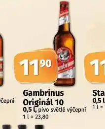 Coop Pivo gambrinus nabídka