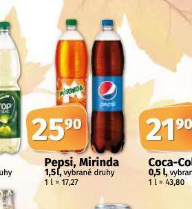 Coop Mirinda nabídka