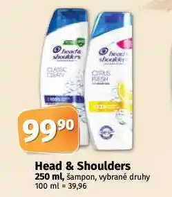 Coop Head & shoulders šampon nabídka
