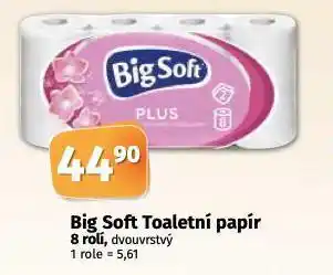 Coop Big soft toaletní papír nabídka