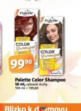 Coop Palette barva na vlasy nabídka