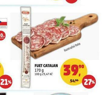 Penny Market Fuet catalan nabídka