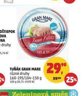 Penny Market Tuňák gran mare nabídka