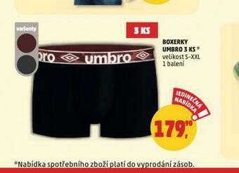 Penny Market Boxerky umbro nabídka