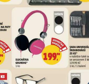 Penny Market Sluchátka grundig nabídka
