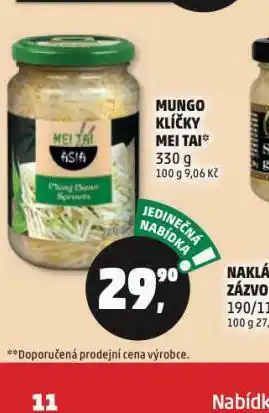 Mungo klíčky mei tai