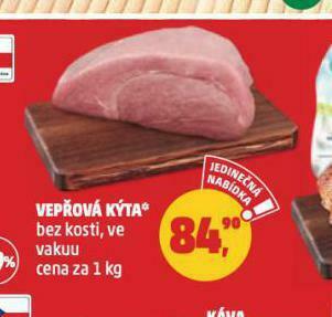 Penny Market Vepřová kýta bez kosti nabídka