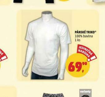 Penny Market Pánské triko nabídka