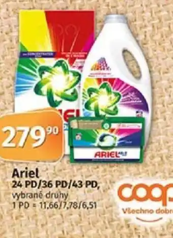 COOP TIP Ariel 24 PD/36 PD/43 PD nabídka