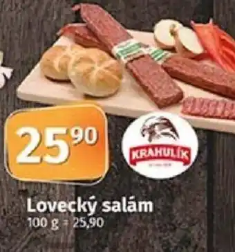 COOP TIP Lovecký salám nabídka