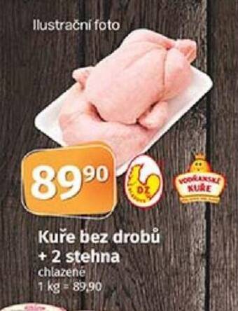 COOP TIP Kuře bez drobů + 2 stehna nabídka