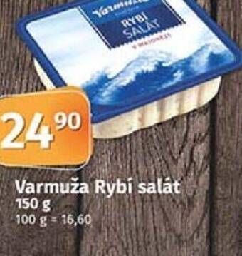 COOP TIP Varmuža Rybí salát nabídka
