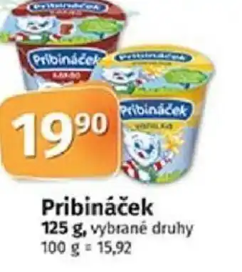 COOP TIP Pribináček 125 g nabídka