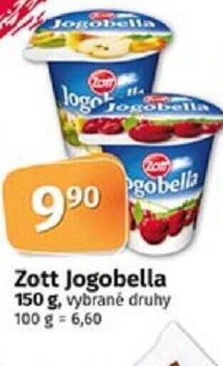 COOP TIP Zott Jogobella 150 g nabídka