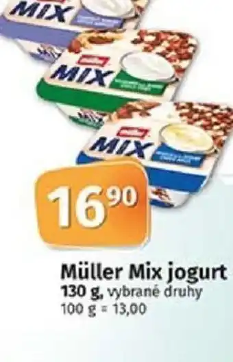 COOP TIP Müller Mix jogurt 130 g nabídka