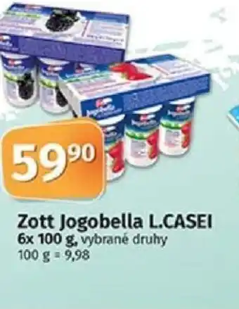 COOP TIP Zott Jogobella L.CASEI 6x 100 g nabídka