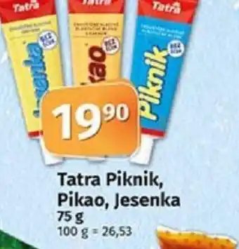 COOP TIP Tatra Piknik, Pikao, Jesenka nabídka