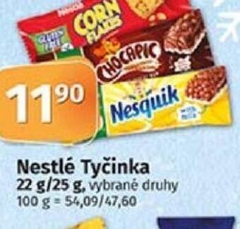 COOP TIP Nestlé Tyčinka 22 g/25 g nabídka