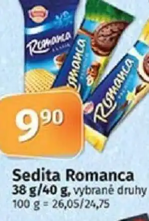 COOP TIP Sedita Romanca 38 g/40 g nabídka