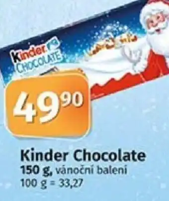 COOP TIP Kinder Chocolate 150 g nabídka