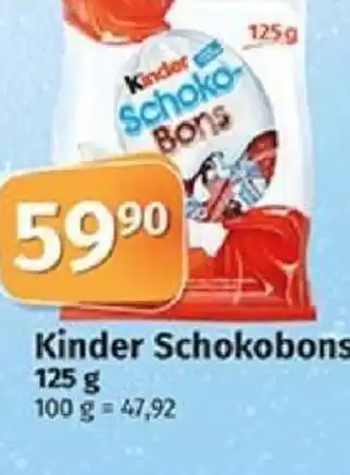 COOP TIP Kinder Schokobons 125 g nabídka