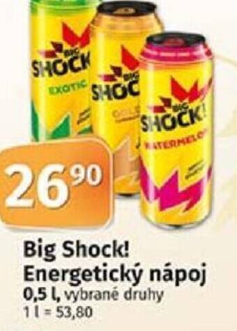 COOP TIP Big Shock! Energetický nápoj 0.5l nabídka