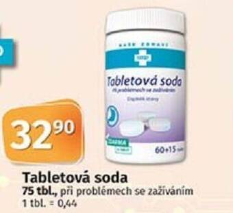 COOP TIP Tabletová soda 75 tbl nabídka
