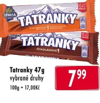 Qanto Tatranky 47g nabídka