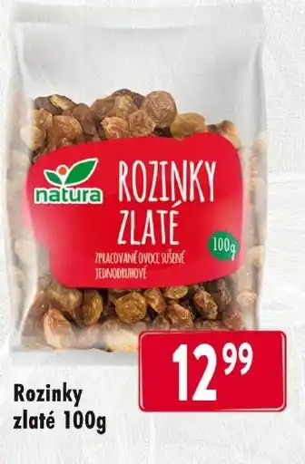 Qanto Rozinky zlaté 100g nabídka