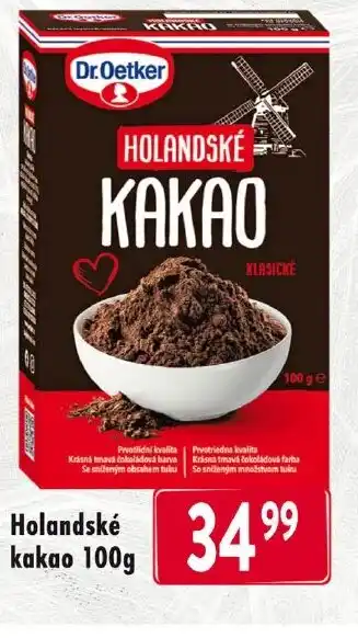 Holandské kakao 100g