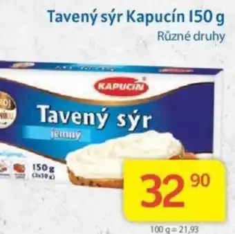 Kubík potraviny Tavený sýr Kapucín 150 g nabídka