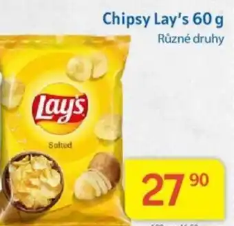 Kubík potraviny Chipsy Lay's 60 g nabídka