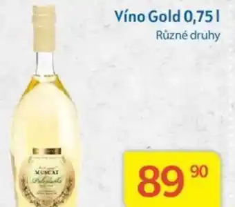 Kubík potraviny Víno Gold 0,75L nabídka