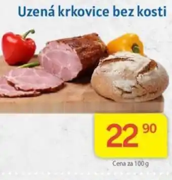 Kubík potraviny Uzená krkovice bez kosti nabídka