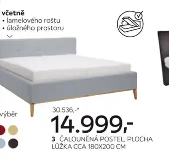 Kika Nábytek ČALOUNĚNÁ POSTEL, PLOCHA LŮŽKA CCA 180X200 CM nabídka