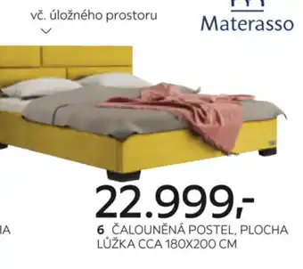 Kika Nábytek ČALOUNĚNÁ POSTEL, PLOCHA LŮŽKA CCA 180X200 CM nabídka