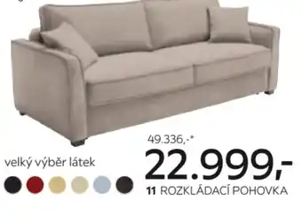 ROZKLÁDACÍ POHOVKA