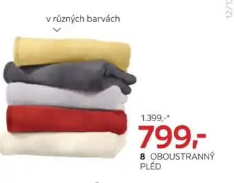 OBOUSTRANNÝ PLÉD