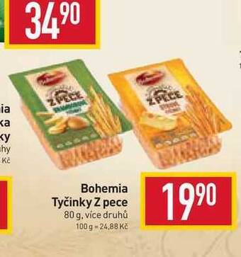 Billa Bohemia tyčinky z pece 80 g nabídka