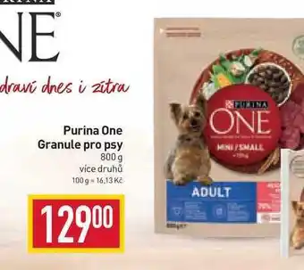 Purina one granule pro psy 800 g