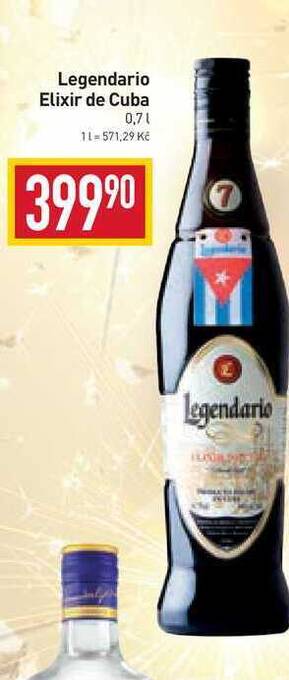 Billa Legendario elixir de cuba 0,7l nabídka