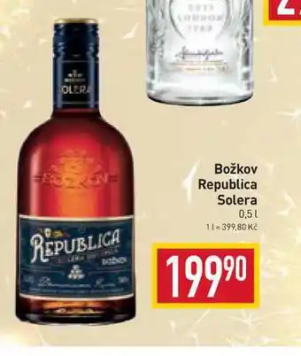 Billa Božkov republica solera 0,5l nabídka