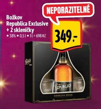 Albert Božkov Republica Exclusive + 2 skleničky nabídka