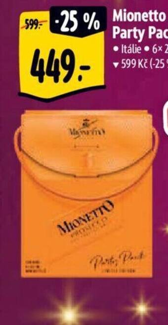 Albert Mionetto Prosecco Brut Party Pack nabídka