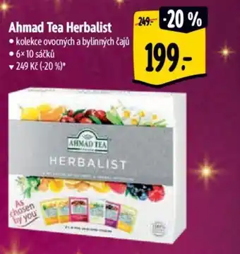 Albert Ahmad Tea Herbalist nabídka