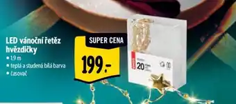 Albert LED vánoční řetěz hvězdičky nabídka